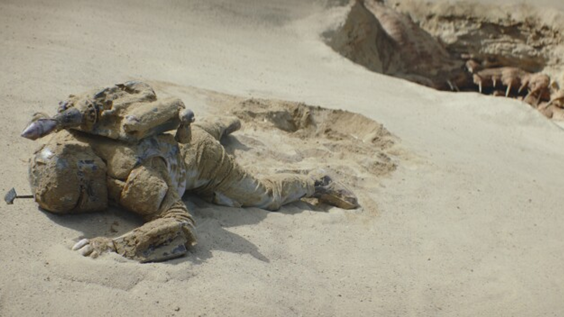 Boba Fett Surviving the Sarlacc Pit