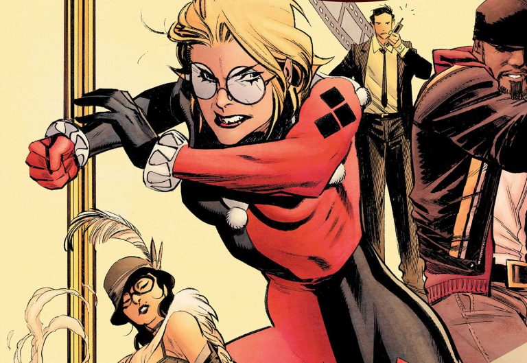 Batman White Knight Harley Quinn