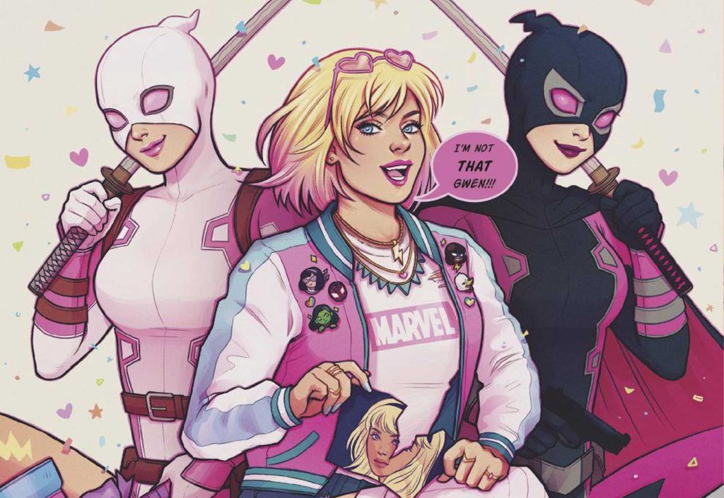 In the Love Unlimited Infinity Comic, Gwenpool from Marvel proudly reveals her asexuality.