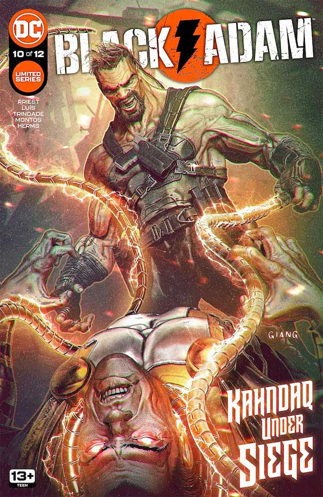 BLACK ADAM #10 
THERE IS NO REDEMPTION FOR BLACK ADAM.