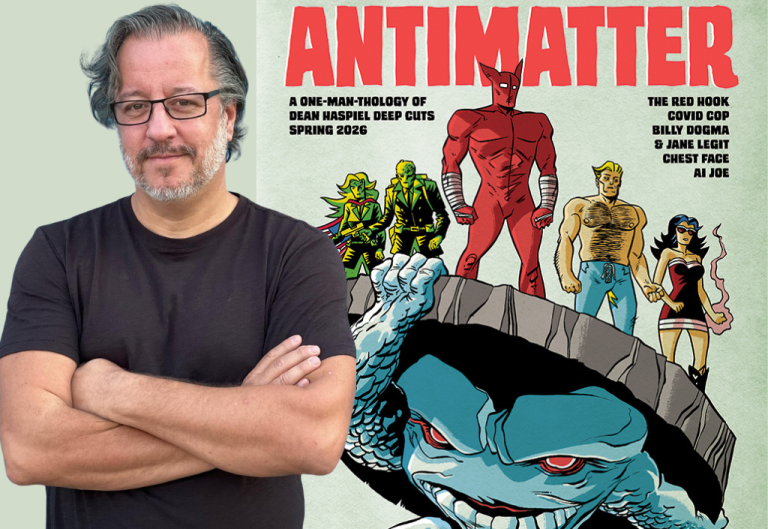 Emmy Winner Dean Haspiel Launches Kickstarter for ANTIMATTER: A One-Man Anthology Comic Series