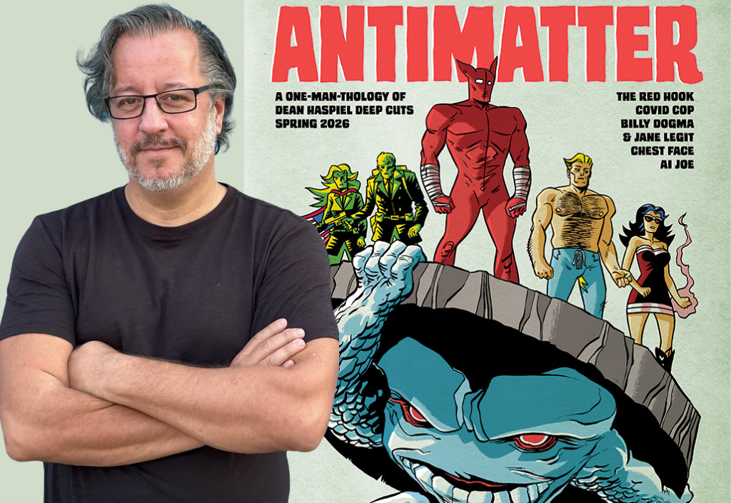Emmy Winner Dean Haspiel Launches Kickstarter for ANTIMATTER: A One-Man Anthology Comic Series