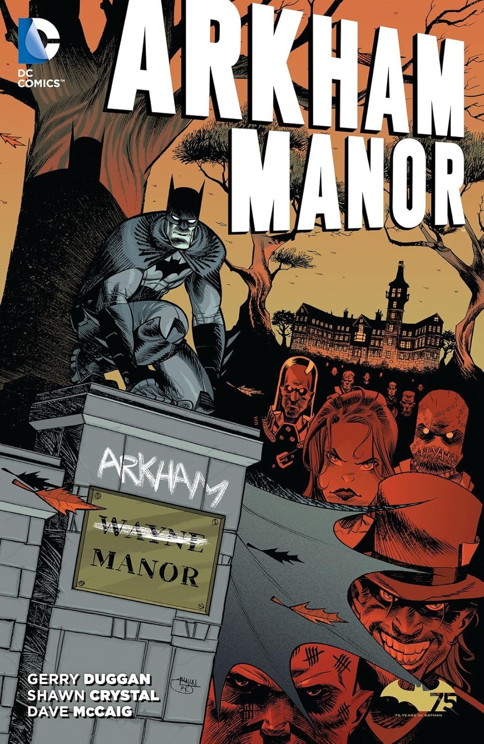 Arkham Manor by Gerry Duggan and Shawn Crystal — DC Comics