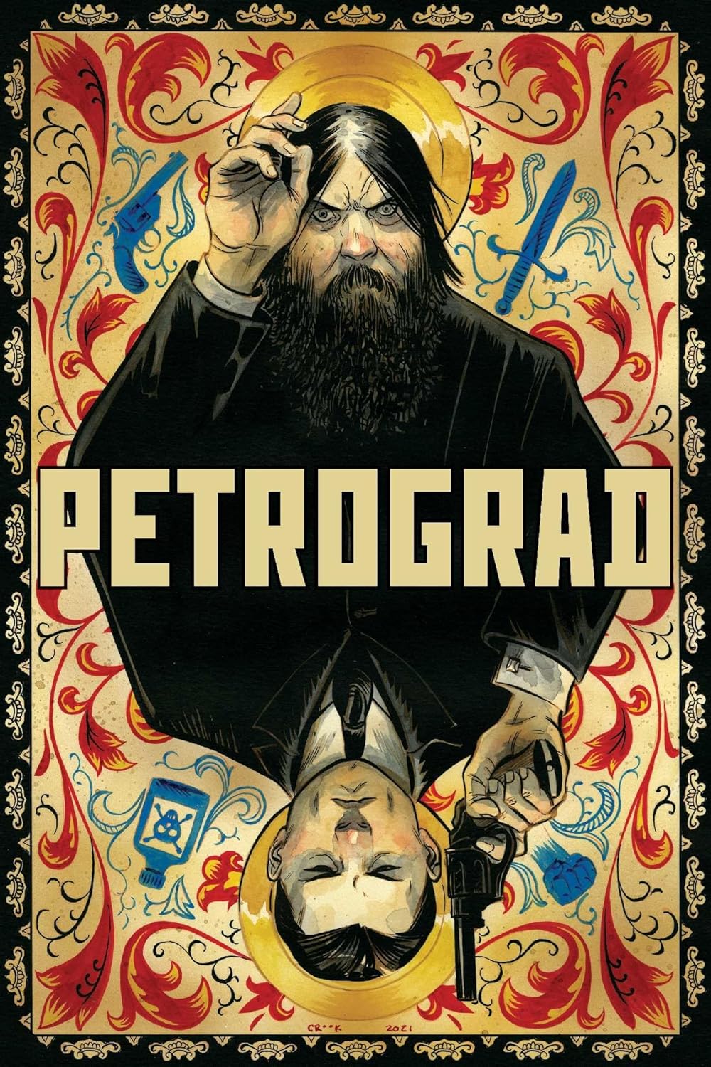 Cover of Petrograd, recommended reading on the Tyler Crook creator page.